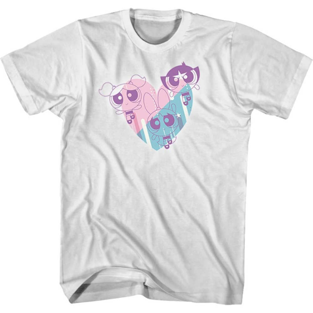 Powerpuff Girls Heart Tshirt
